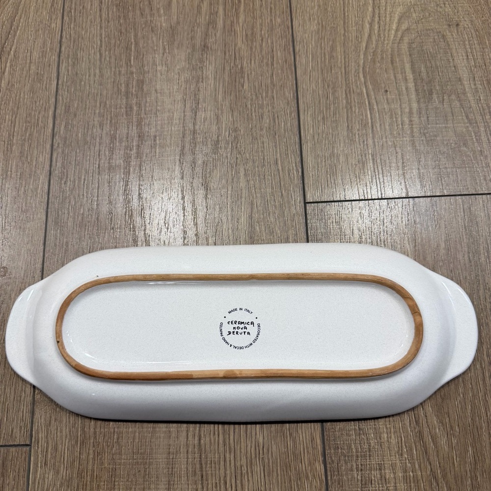 Deruta ceramica nova Colorful Ceramic Serving Platter - Picture 5 of 5